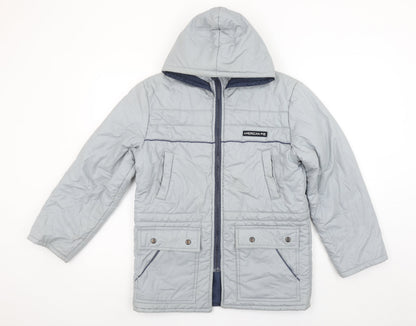 Boys UK Size 2 Years American Pie Grey Puffer Jacket