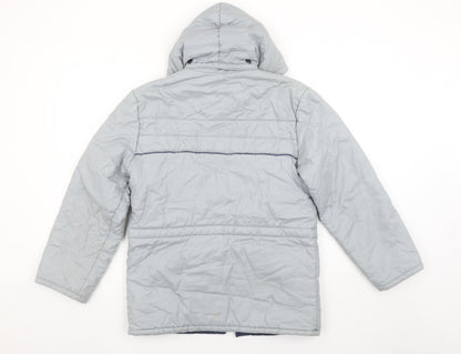 Boys UK Size 2 Years American Pie Grey Puffer Jacket