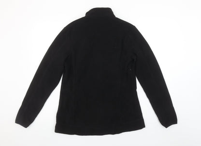 Decathlon Women’s Black Fleece Full Zip Jacket Size L Outdoor Wear