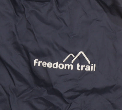 Boys UK Size 11-12 Years Freedom Trail Blue Windbreaker Coat