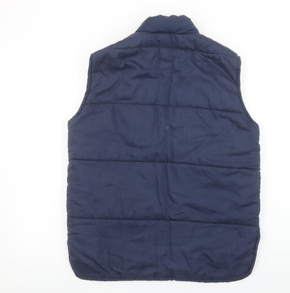 Mens UK Size 36 Tony Lee Blue Bodywarmer