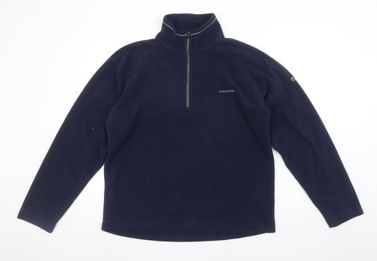 Mens UK Size M Craghoppers Blue Pullover Sweatshirt