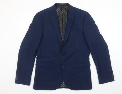 Mens UK Size 40 NEXT Regular Blue Suit Jacket