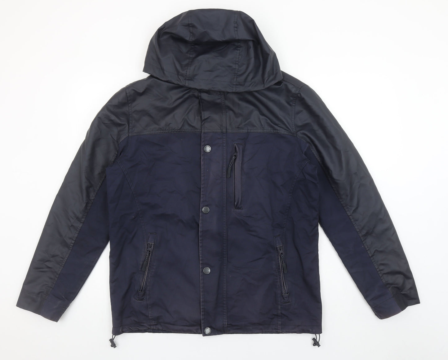 Mens UK Size S Maine New England Blue Basic Jacket