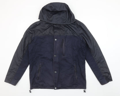 Mens UK Size S Maine New England Blue Basic Jacket