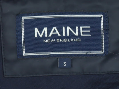 Mens UK Size S Maine New England Blue Basic Jacket