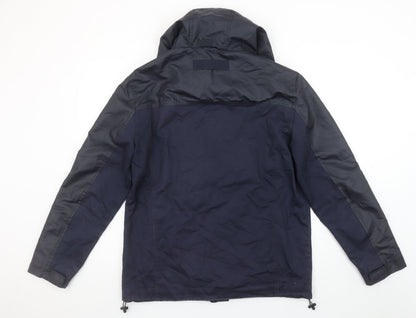 Mens UK Size S Maine New England Blue Basic Jacket