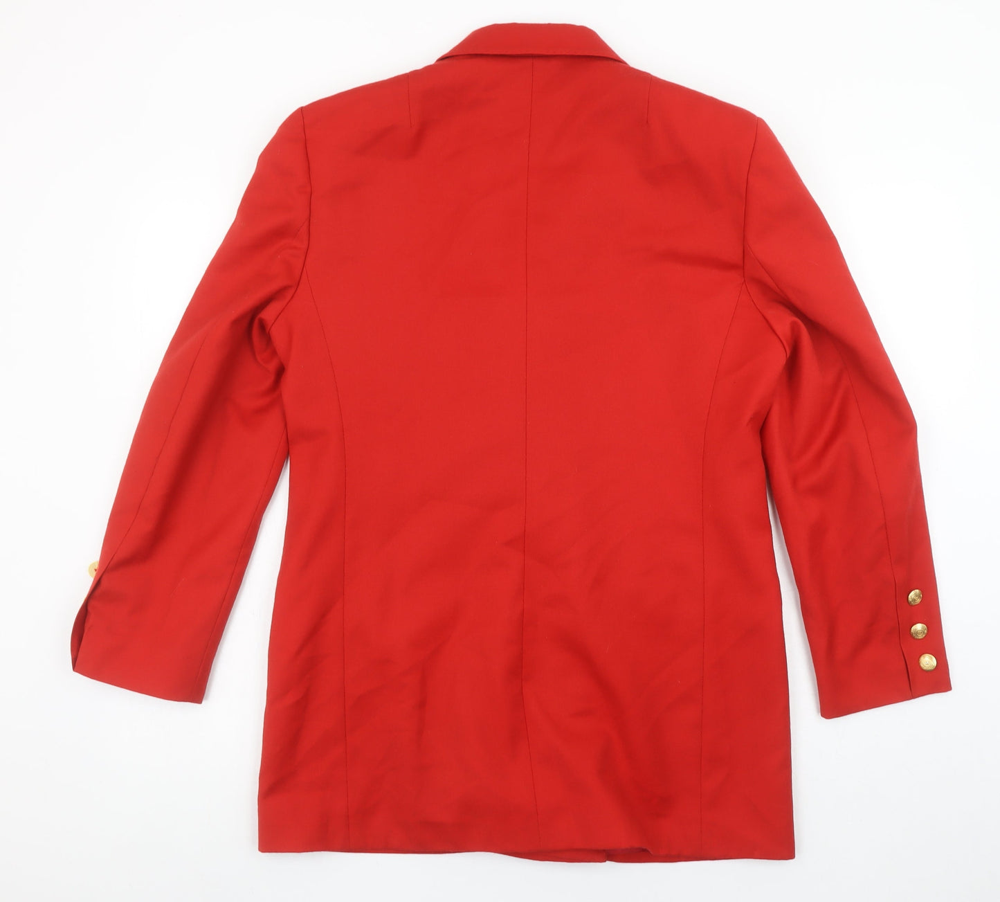 Womens UK Size 10 Selfridges Regular Red Blazer