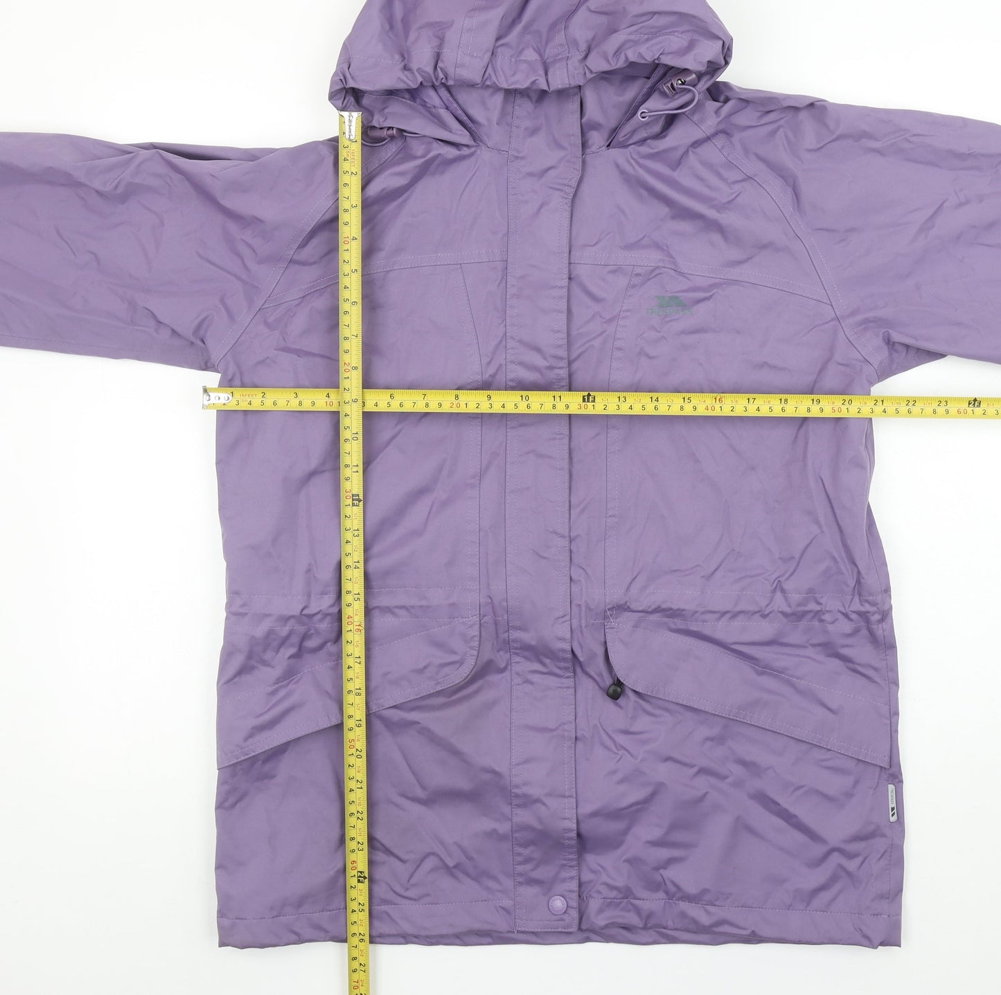 Womens UK Size M Trespass Purple Rain Coat