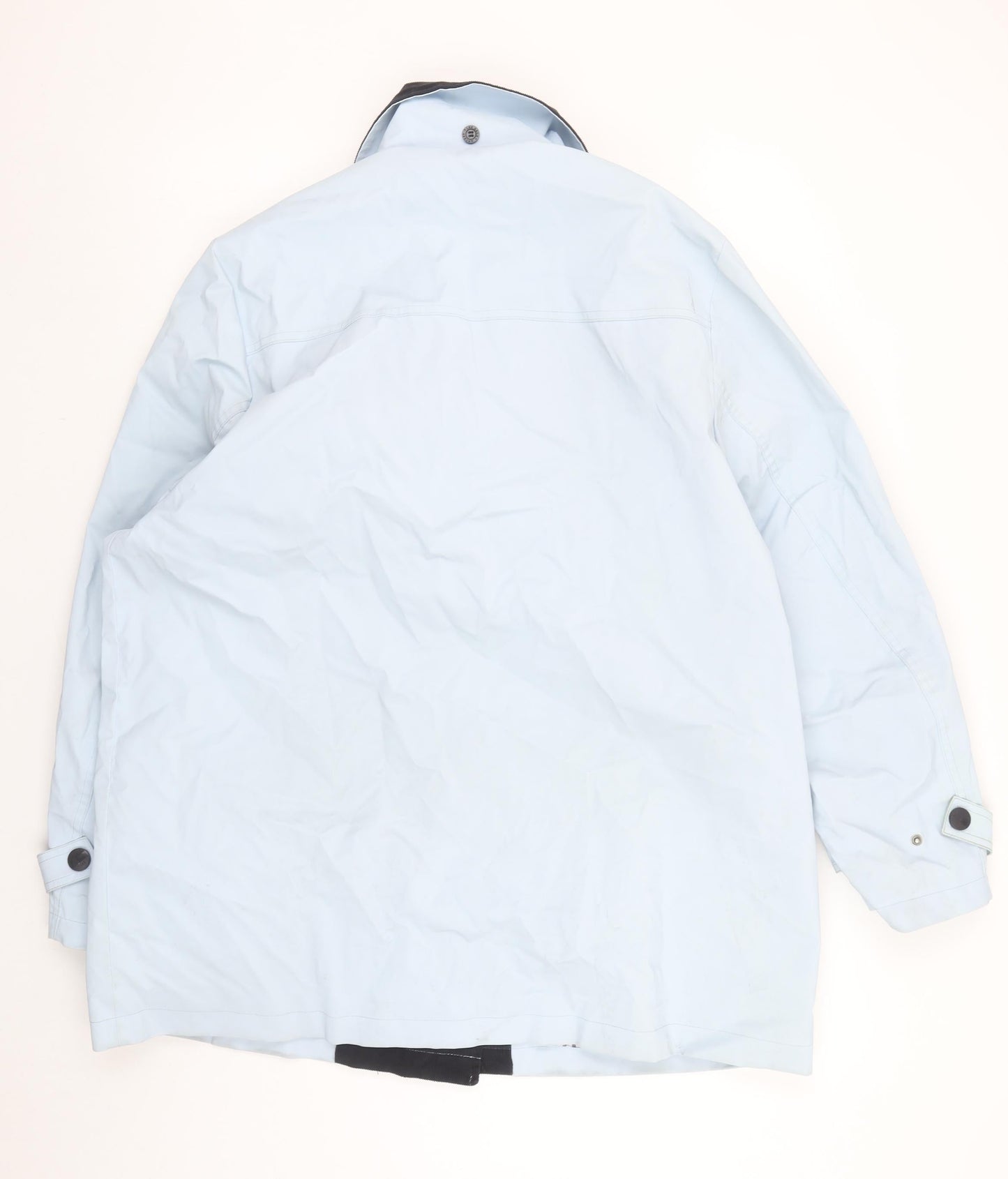 Womens UK Size 16 Les Deux Ancres Blue Rain Coat