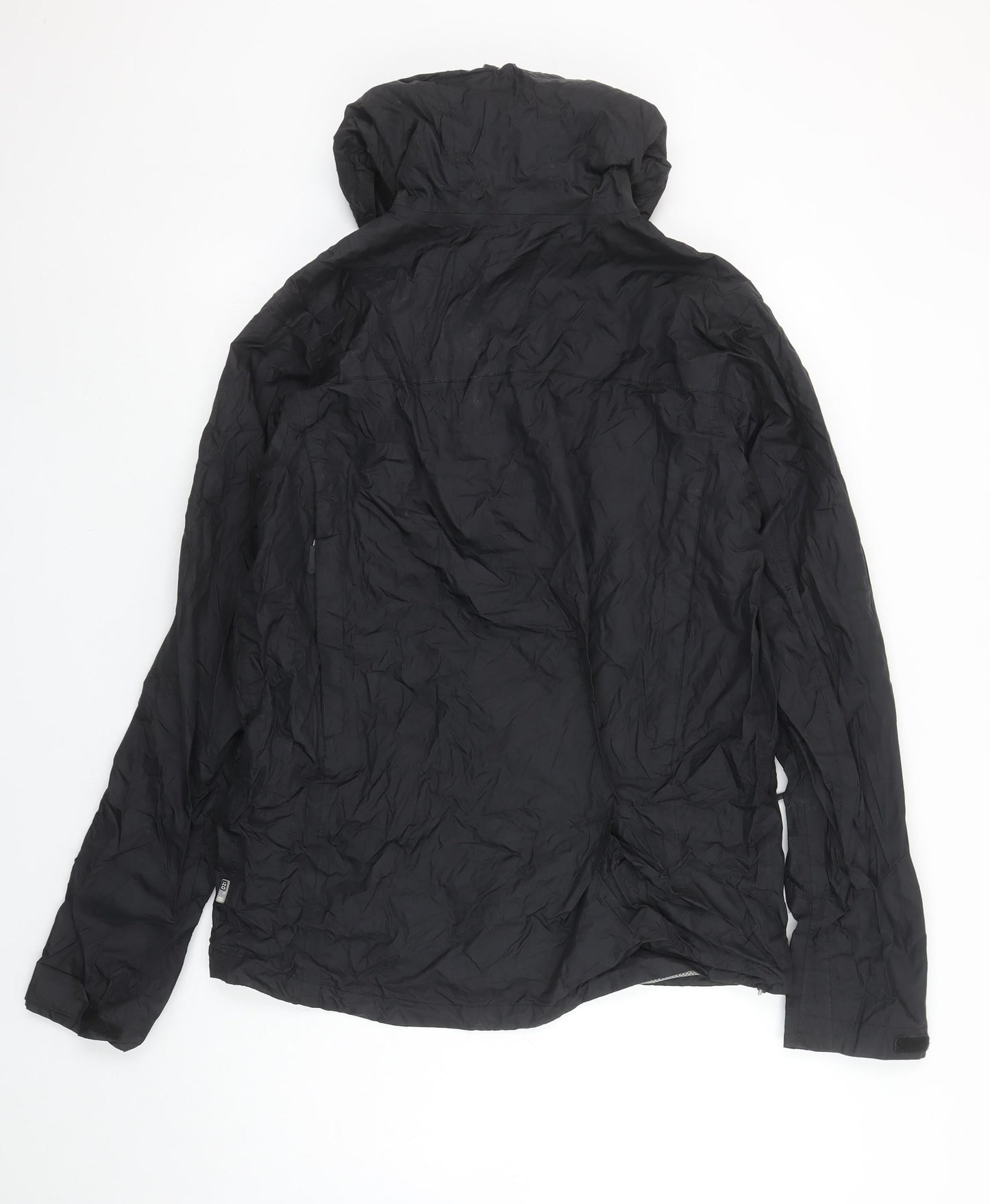 Unisex Adults UK Size S Missing Link Black Windbreaker Coat
