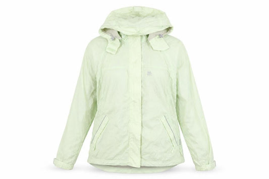 Womens UK Size 14 Icepeak Green Rain Coat