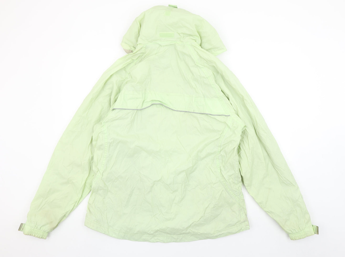 Womens UK Size 14 Icepeak Green Rain Coat