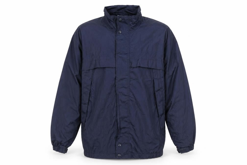 Mens UK Size M Crane Sports Blue Windbreaker Coat
