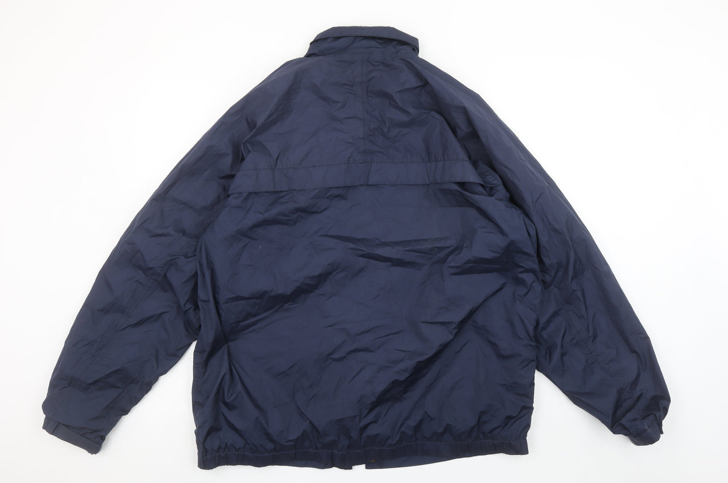 Mens UK Size M Crane Sports Blue Windbreaker Coat