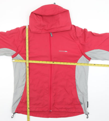 Womens UK Size XL Trespass Red Anorak Coat