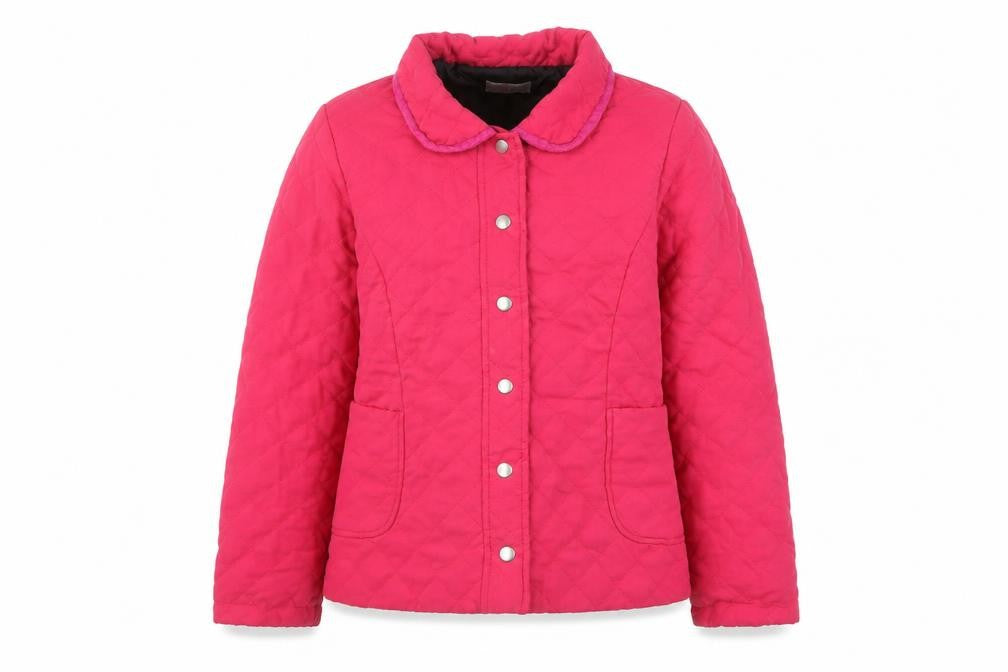 Girls UK Size 11-12 Years Freespirit Pink Quilted Coat