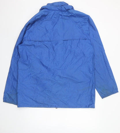 Mens UK Size S Monsoon Blue Rain Coat