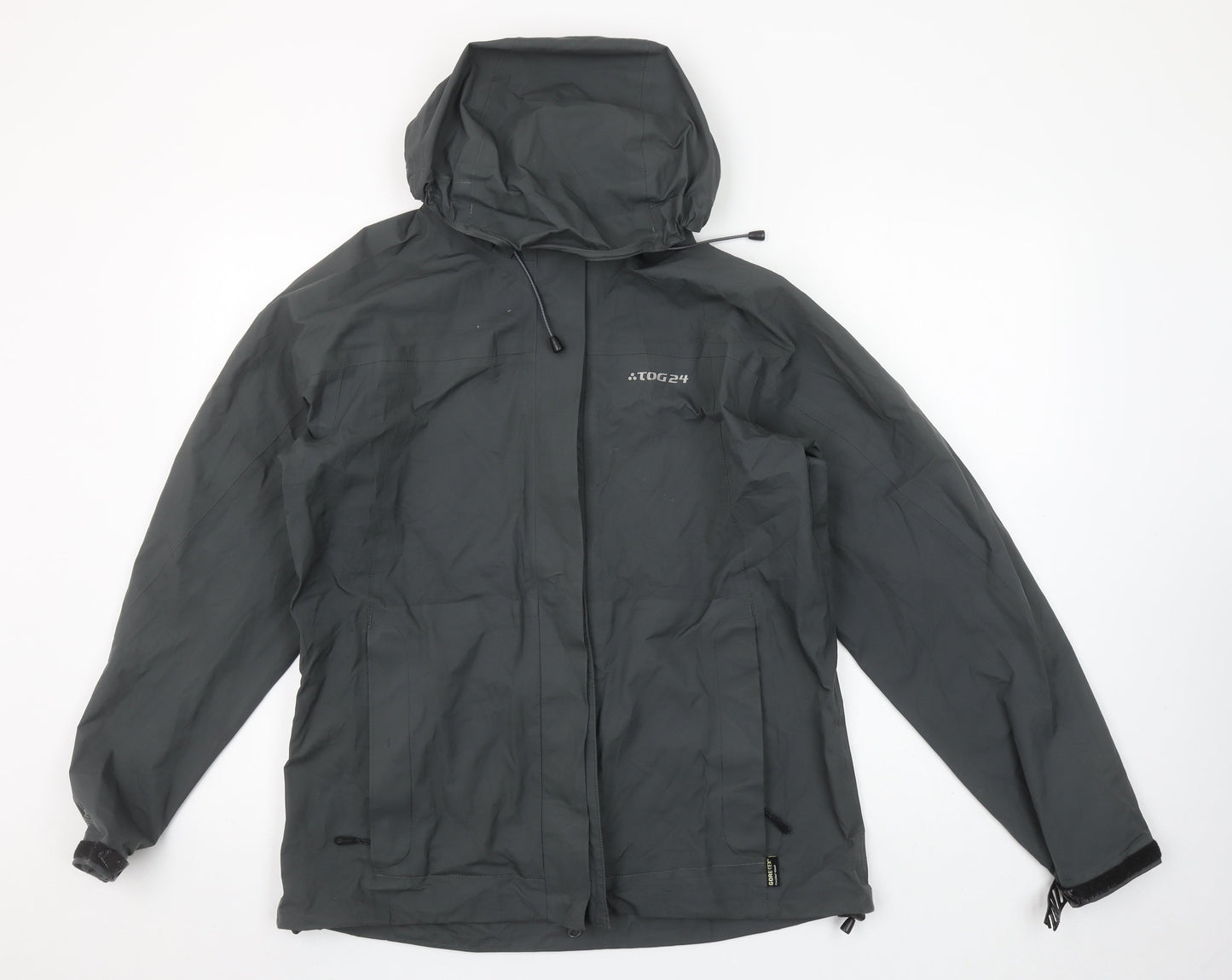 Womens UK Size 12 TOG24 Grey Rain Coat