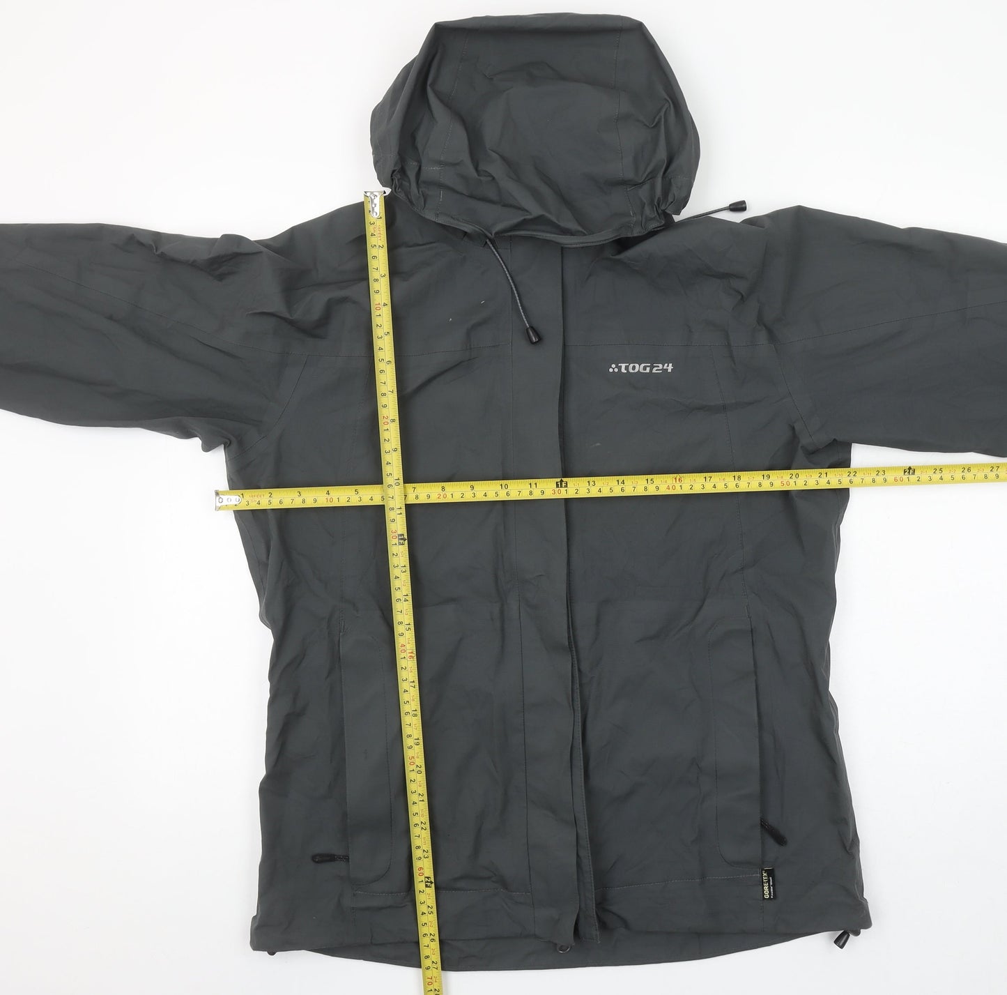 Womens UK Size 12 TOG24 Grey Rain Coat