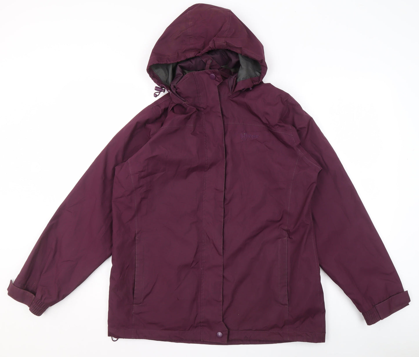 Womens UK Size 12 Hi Gear Purple Parka Coat