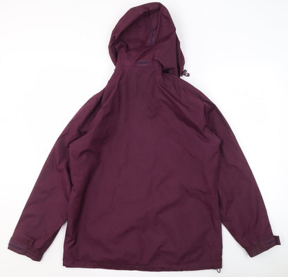 Womens UK Size 12 Hi Gear Purple Parka Coat