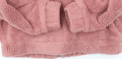 Womens UK Size XS Urban Outfitters Pink Bomber Jacket