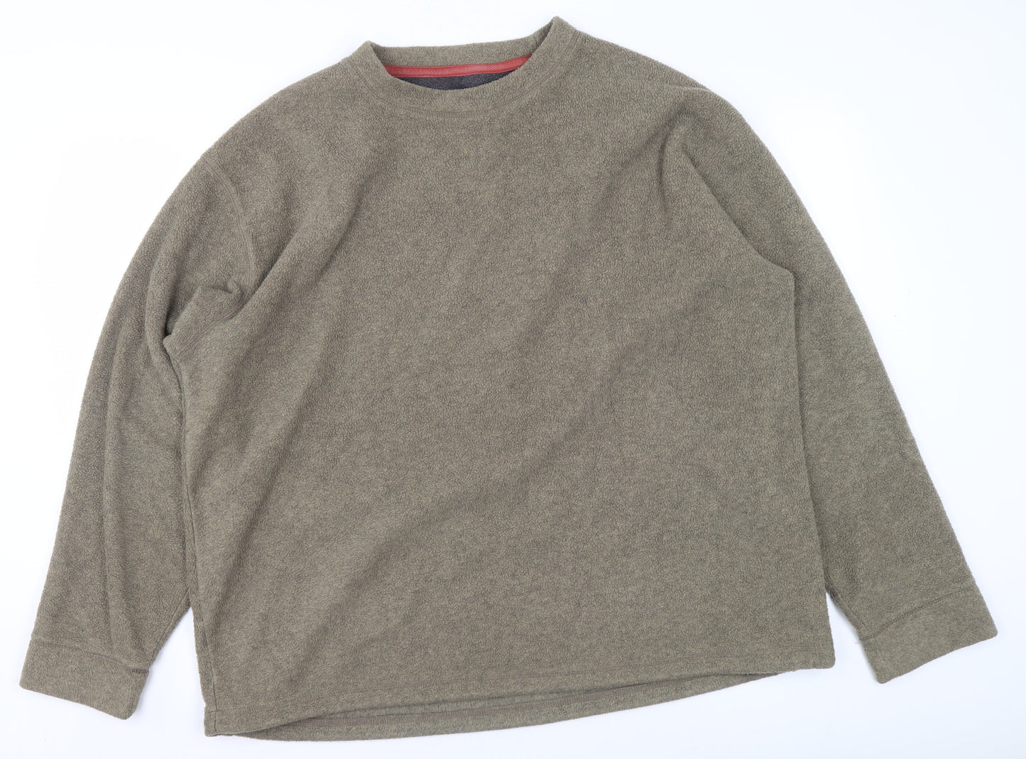 Peter Storm Mens Green XXL Fleece Pullover Jumper Crew Neck