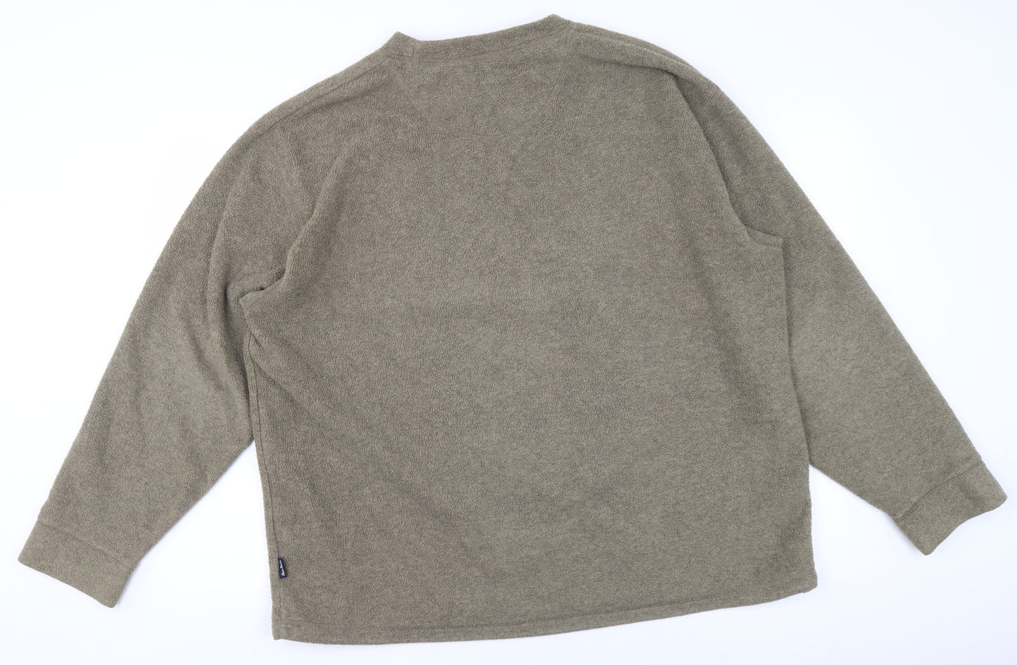 Peter Storm Mens Green XXL Fleece Pullover Jumper Crew Neck