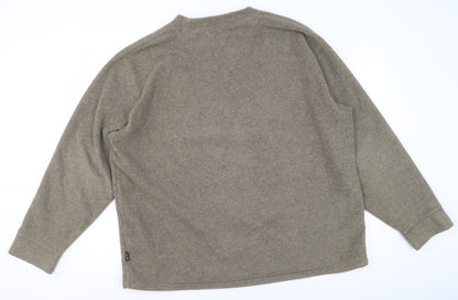 Peter Storm Mens Green XXL Fleece Pullover Jumper Crew Neck