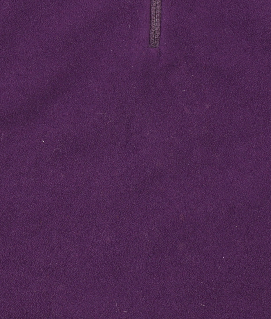 Berghaus Womens Purple Fleece 1/2 Zip Pullover Sweatshirt Size 14