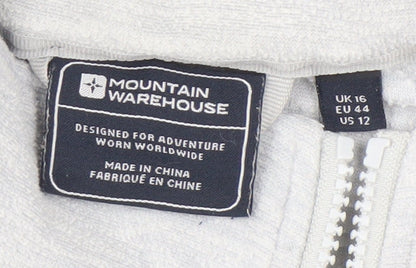Womens UK Size 16 Mountain Warehouse Grey Basic Jacket