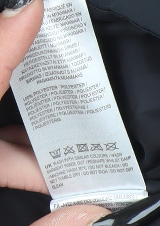 Karrimor Womens Black Long Hooded Parka Coat Size 10