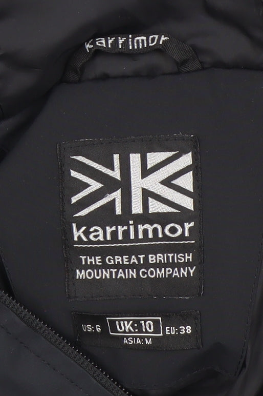 Karrimor Womens Black Long Hooded Parka Coat Size 10