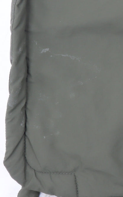 Womens UK Size 10 U.S. Polo Assn. Green Parka Coat