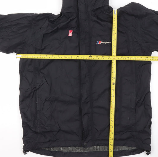 Berghaus Womens Black Waterproof Parka Jacket Size 10