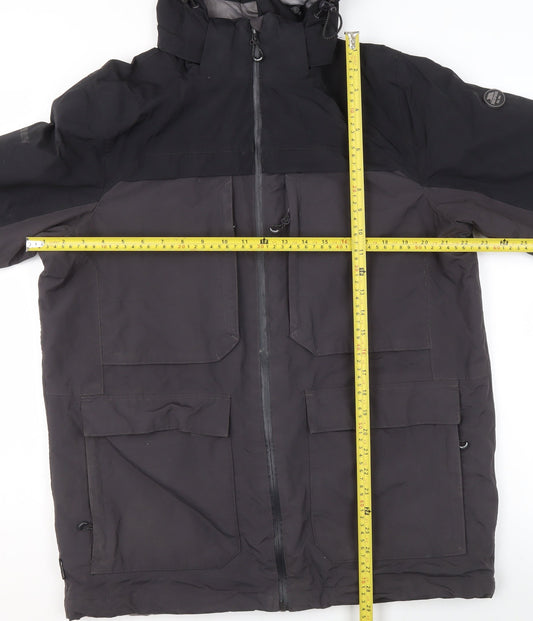 Mens UK Size S Trespass Black Parka Coat