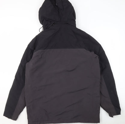 Mens UK Size S Trespass Black Parka Coat
