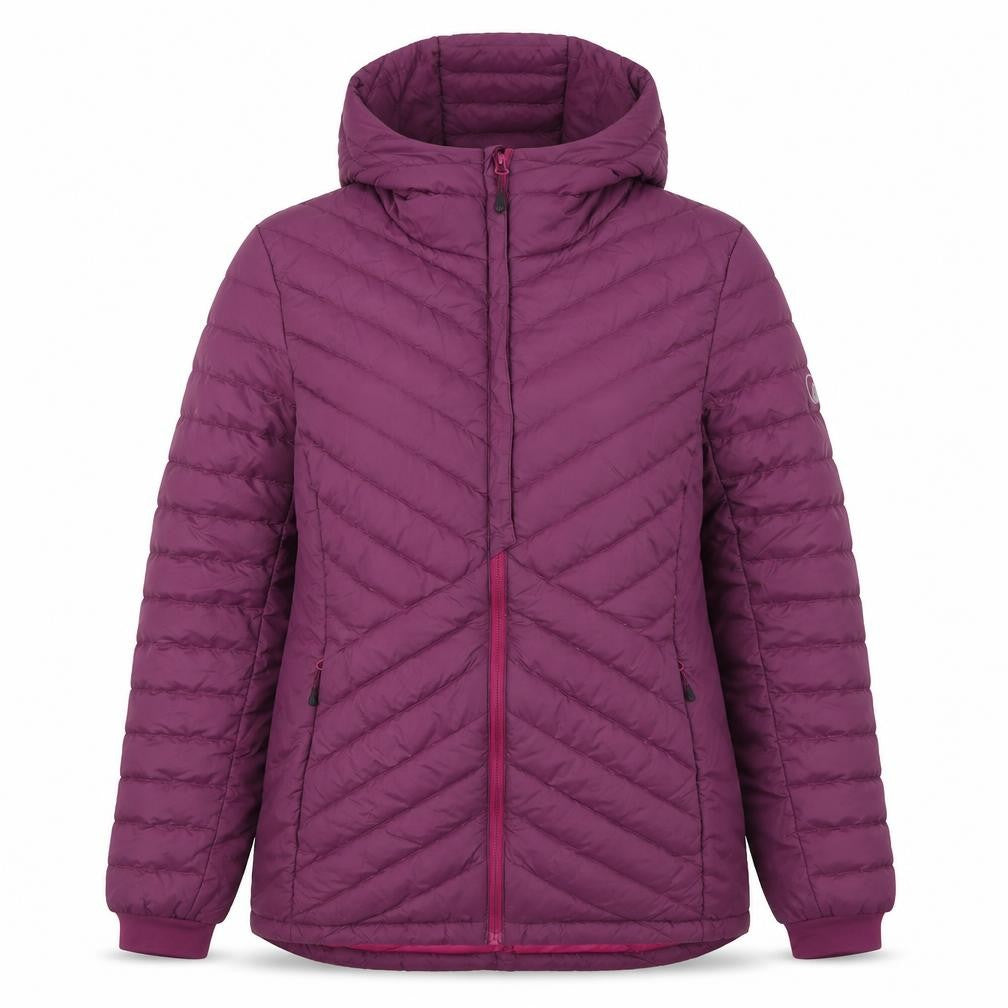 Womens UK Size 14 Mountain Ridge Purple Puffer Jacket