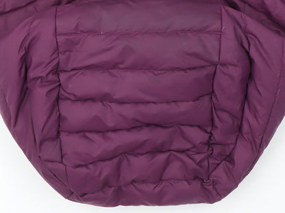 Womens UK Size 14 Mountain Ridge Purple Puffer Jacket