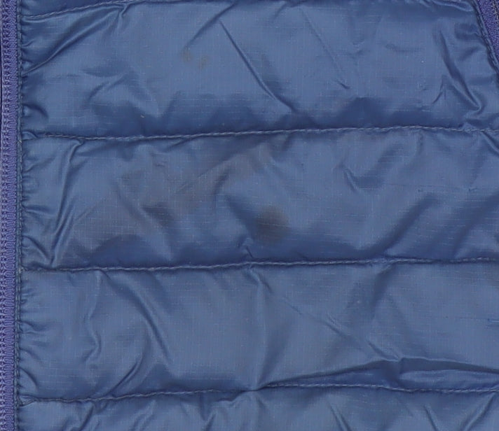 Rab Women's Blue Hooded Down Puffer Jacket UK 10 Outdoor Warm Coat