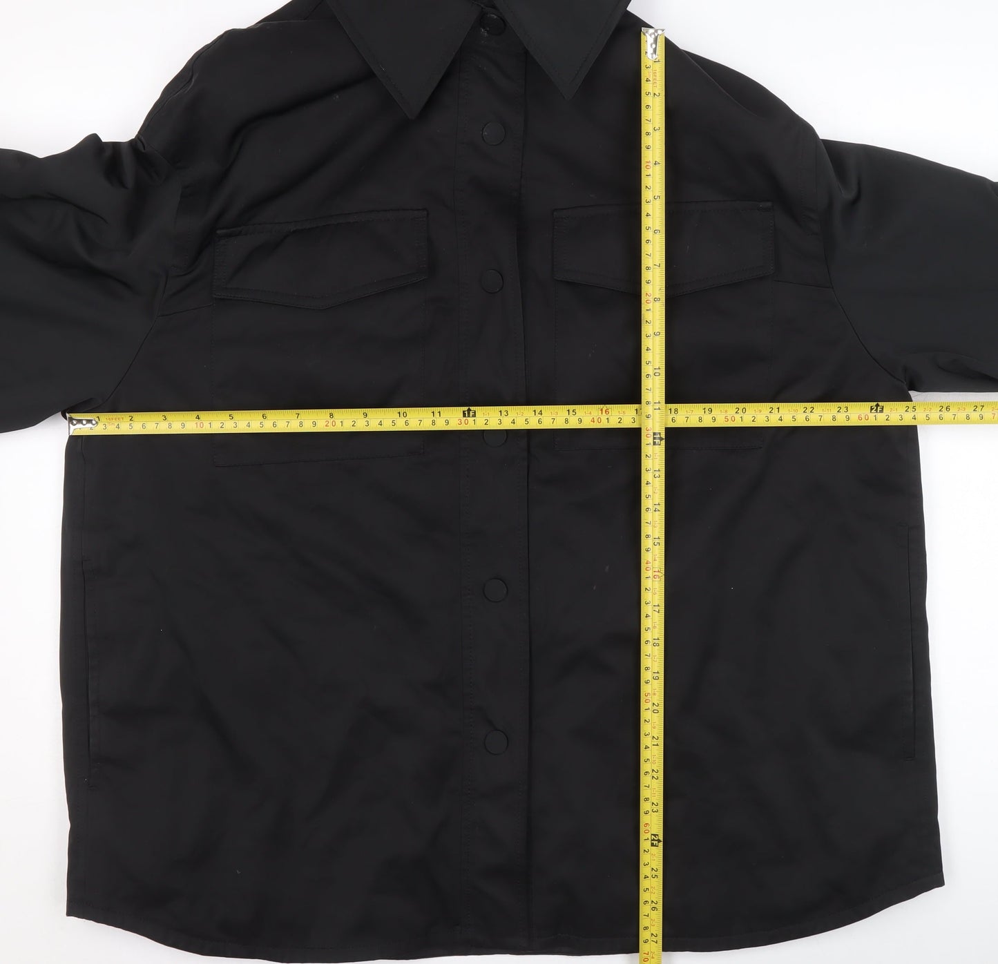 & Other Stories Men's Black L Basic Jacket Polyester Workwear