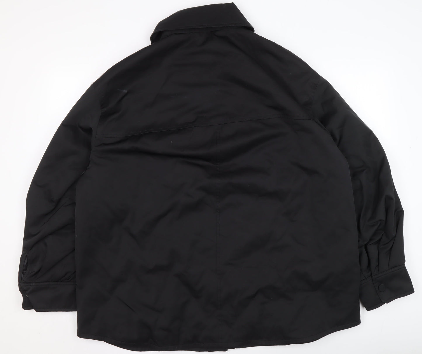 & Other Stories Men's Black L Basic Jacket Polyester Workwear
