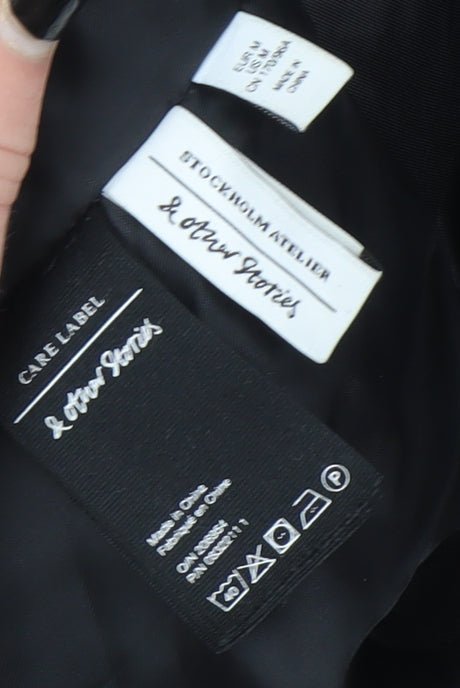 & Other Stories Men's Black L Basic Jacket Polyester Workwear