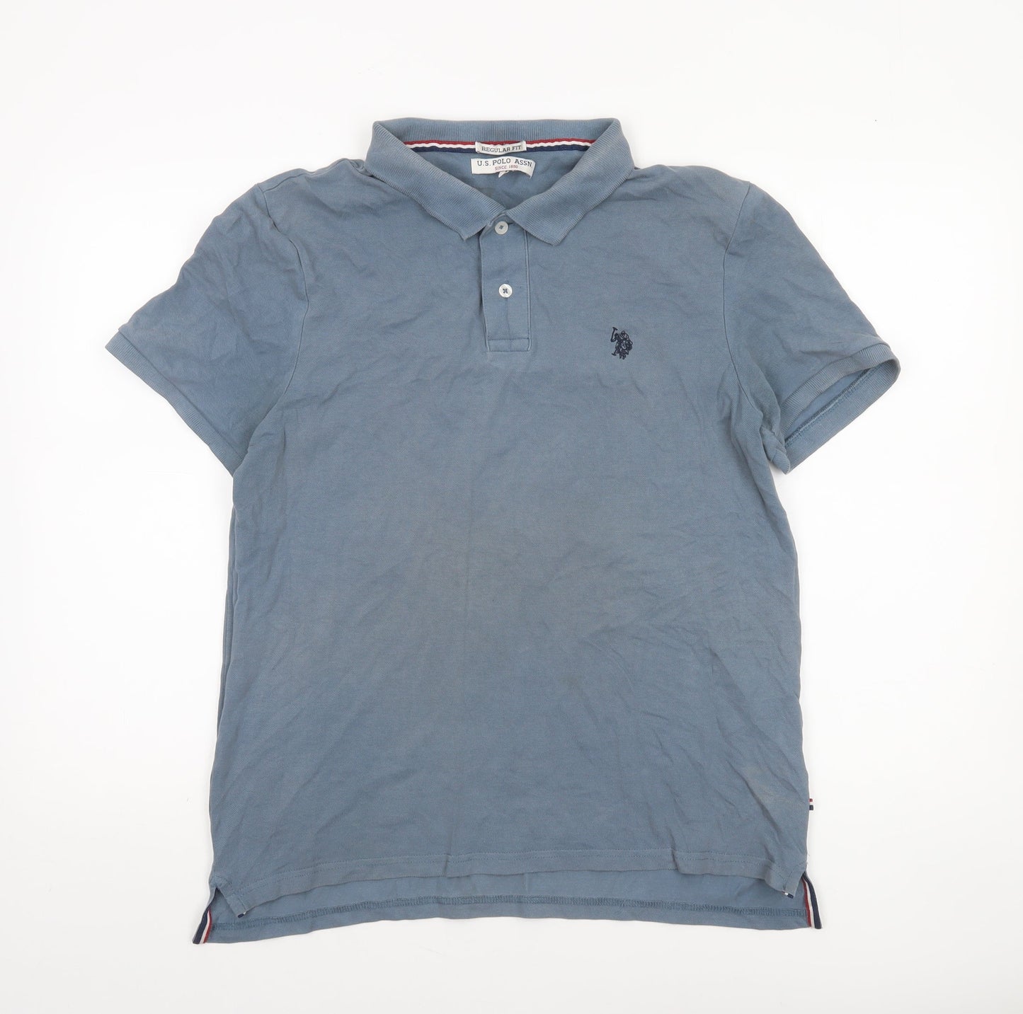 Mens UK Size L U.S. Polo Assn. 100% Cotton Polo Shirt