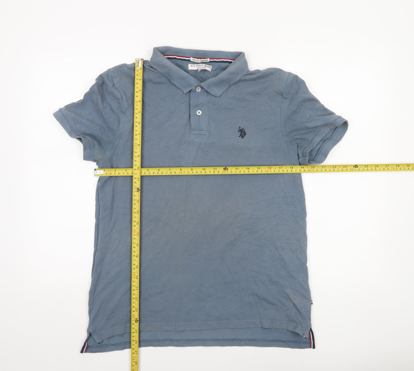 Mens UK Size L U.S. Polo Assn. 100% Cotton Polo Shirt