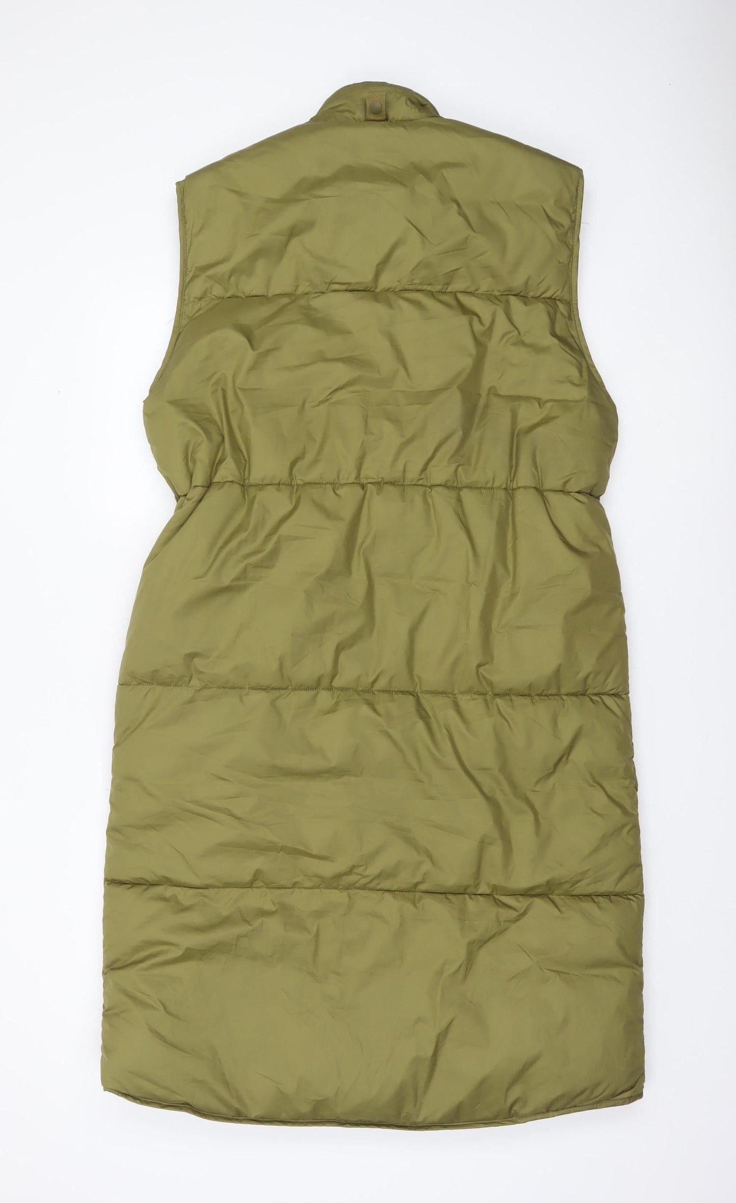 Womens UK Size 12 H&M Green Puffer Jacket
