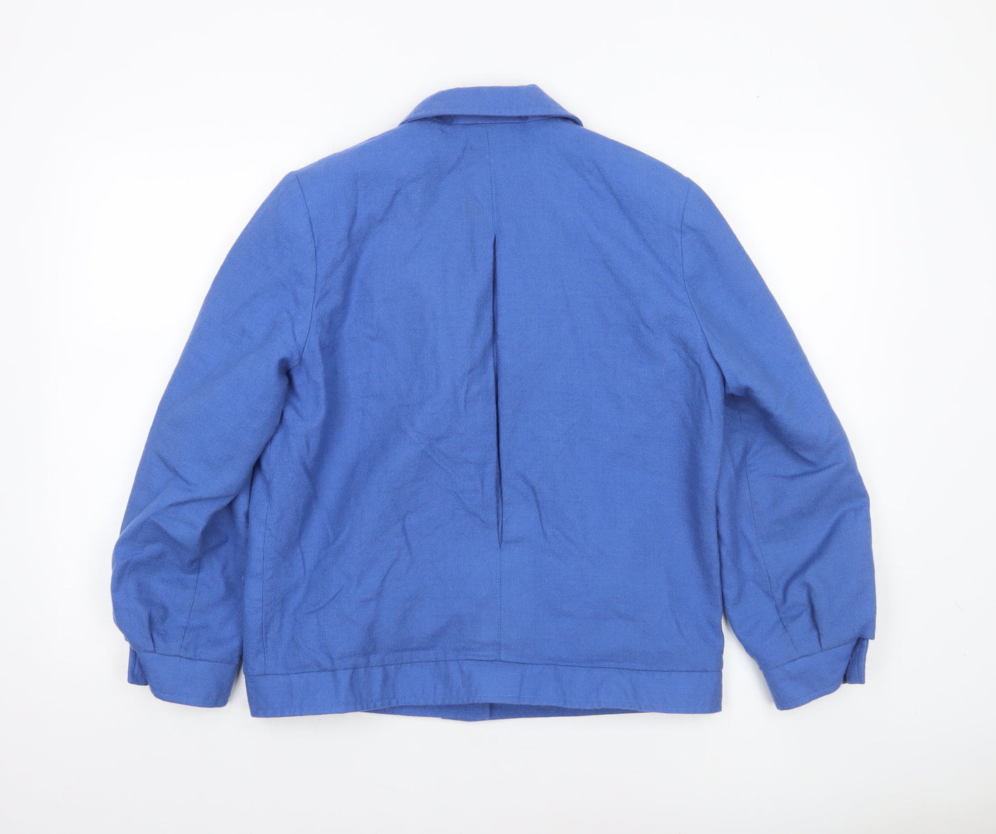 Womens UK Size 7 Pitlochry Blue Basic Jacket