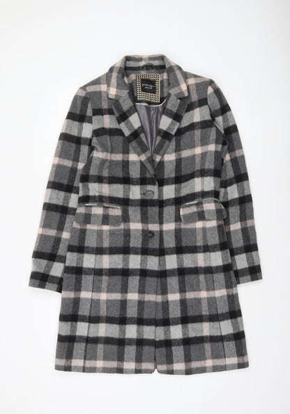 Womens UK Size 10 Principles by Ben de Lisi Grey Overcoat