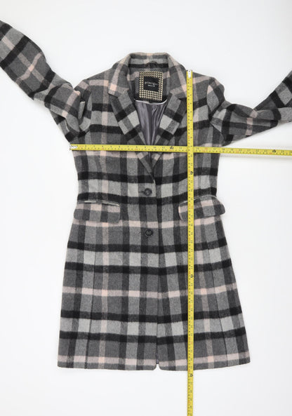 Womens UK Size 10 Principles by Ben de Lisi Grey Overcoat
